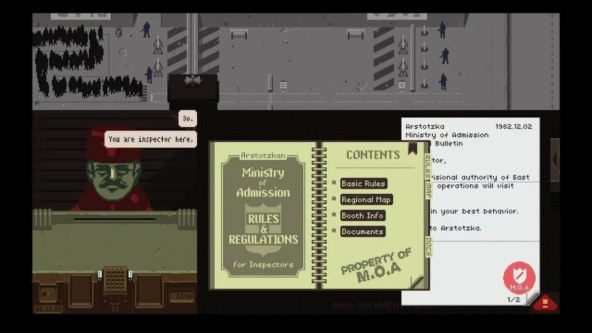 Скриншоты из Papers, Please / Картинка 16