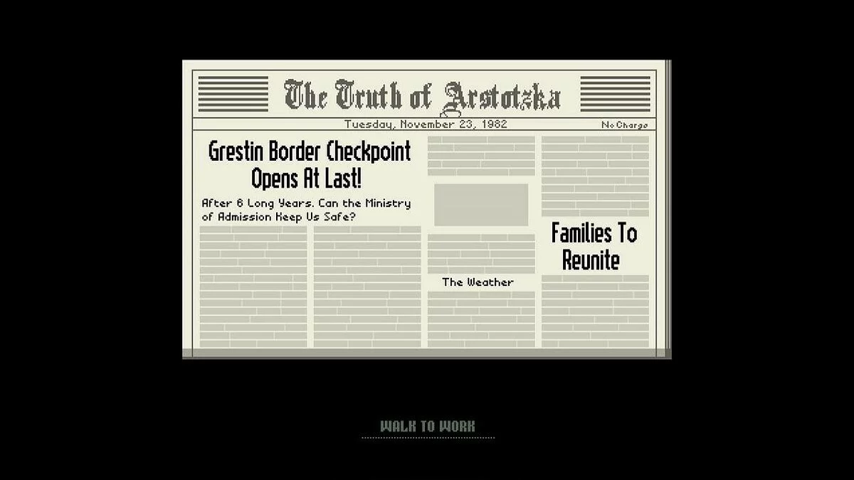 Скриншоты из Papers, Please / Картинка 23