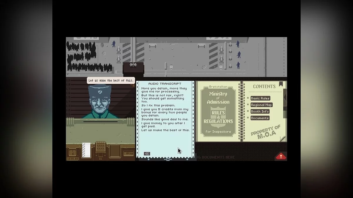 Скриншоты из Papers, Please / Картинка 37