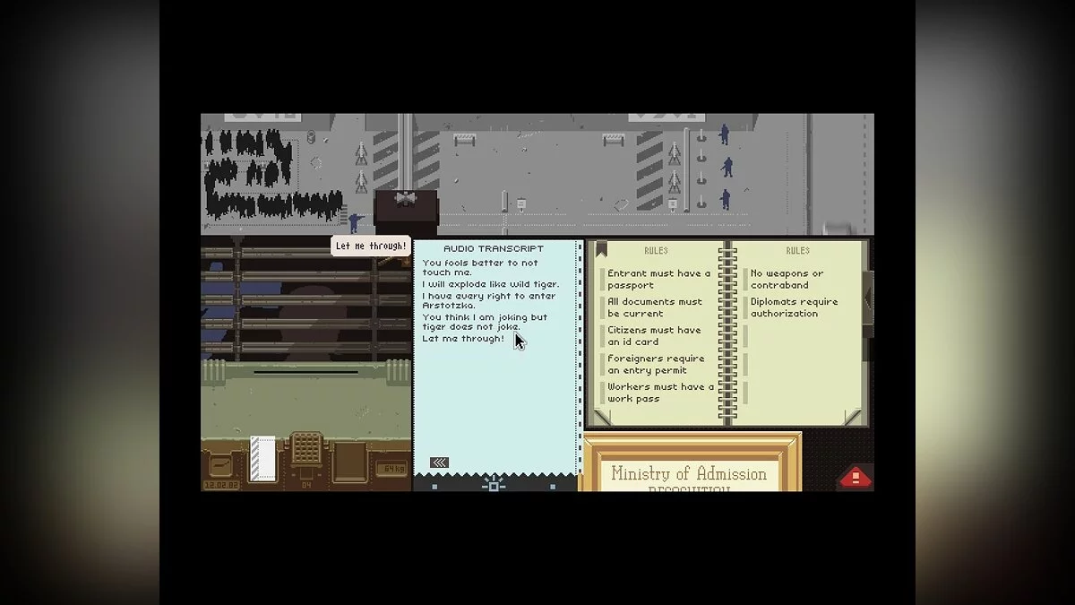 Скриншоты из Papers, Please / Картинка 42