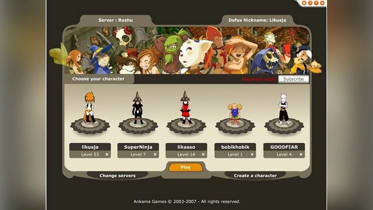 Скриншоты из Dofus / Картинка 3
