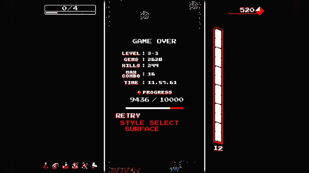 Скриншоты из Downwell / Картинка 39