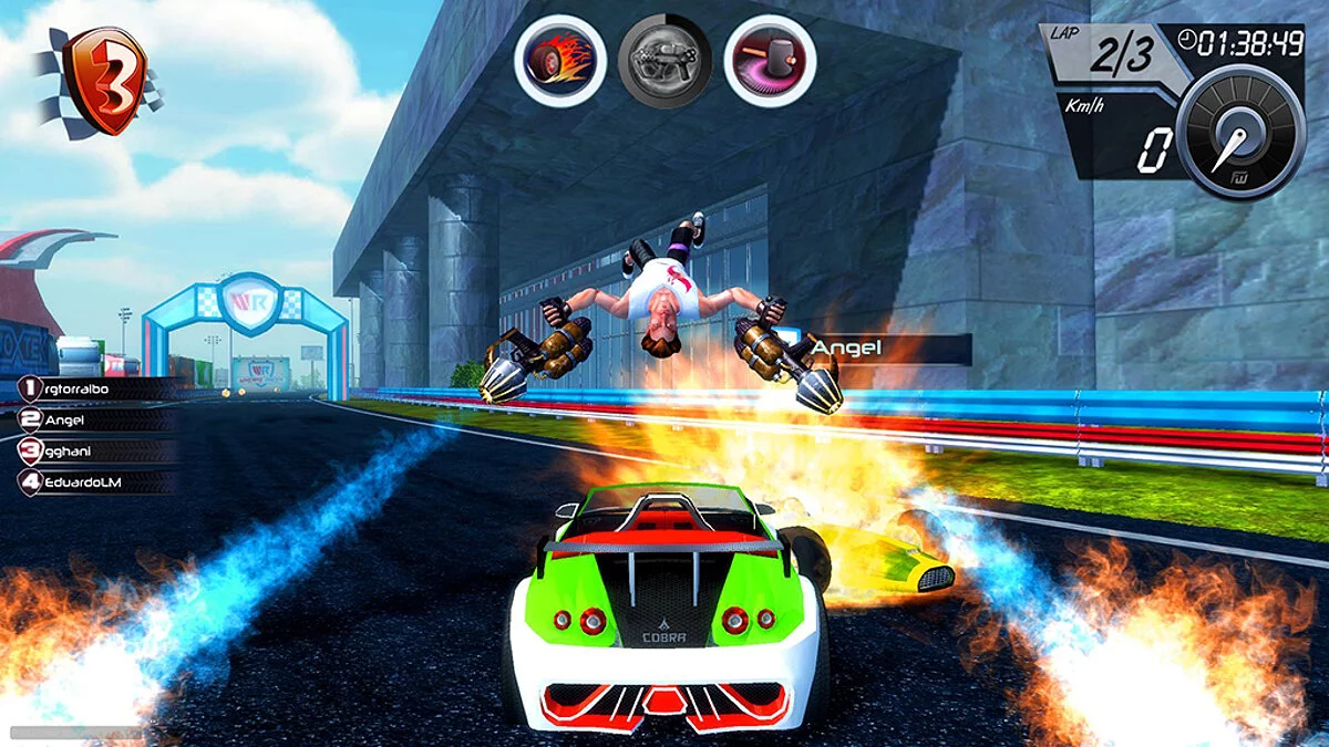 Скриншоты из Wincars Racer / Картинка 3
