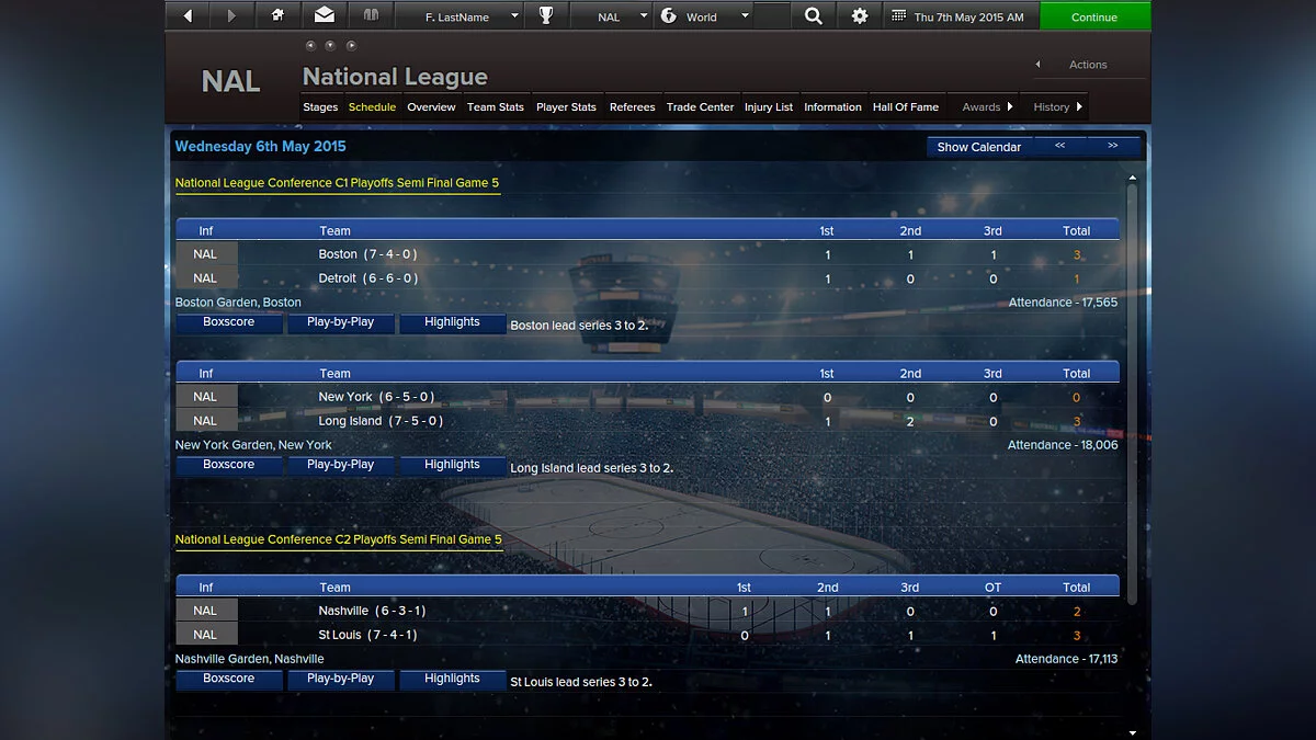 Скриншоты из Eastside Hockey Manager / Картинка 16