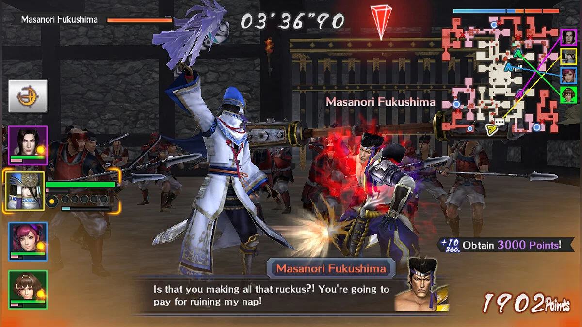 Скриншоты из Samurai Warriors Chronicles 3 / Картинка 21