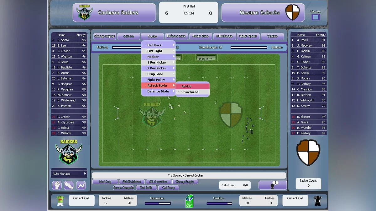 Скриншоты из Rugby League Team Manager 2015 / Картинка 41