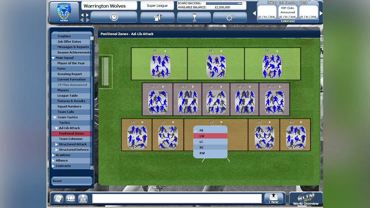 Скриншоты из Rugby League Team Manager 2015 / Картинка 28