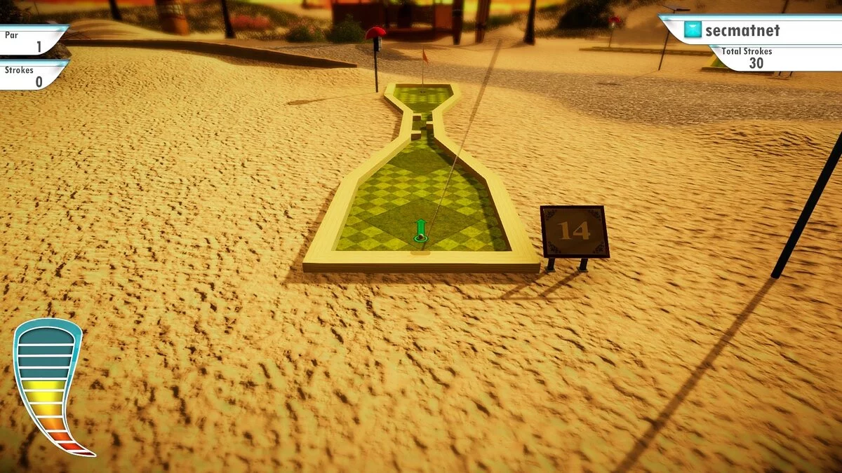 Скриншоты из 3D Mini Golf / Картинка 37