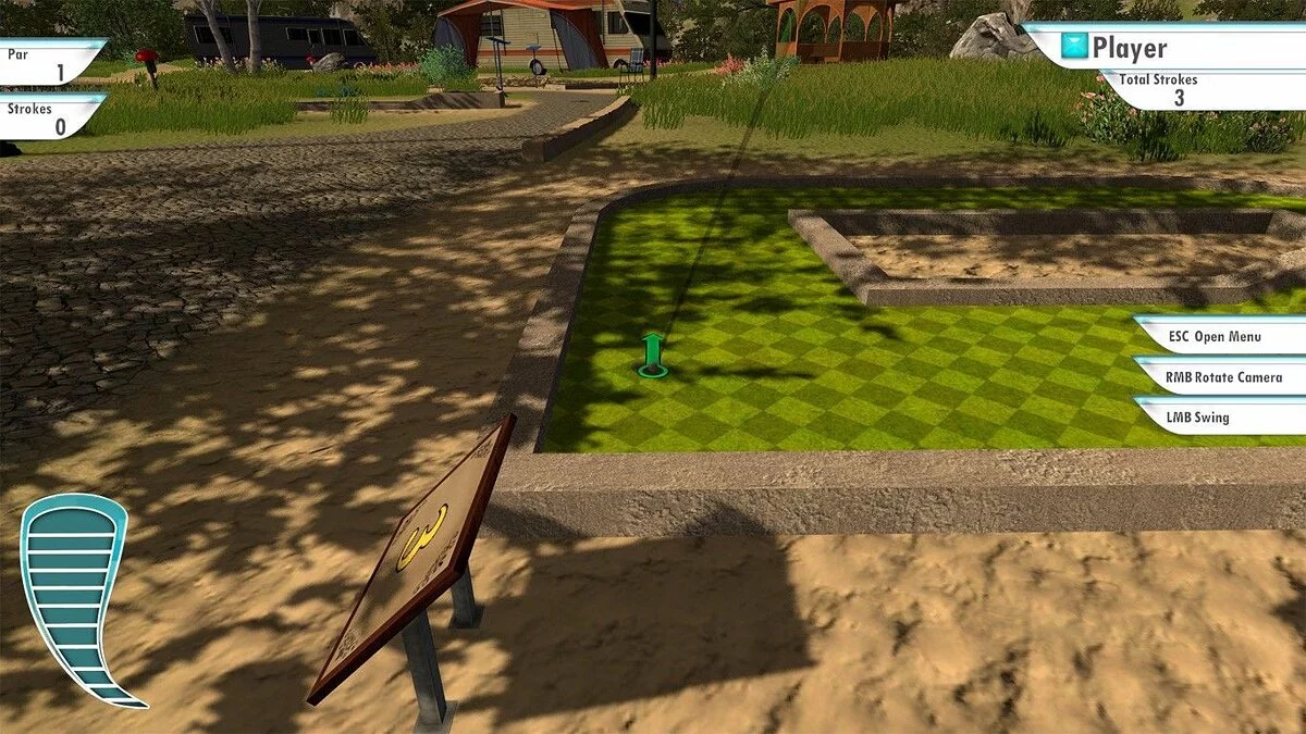 Скриншоты из 3D Mini Golf / Картинка 2
