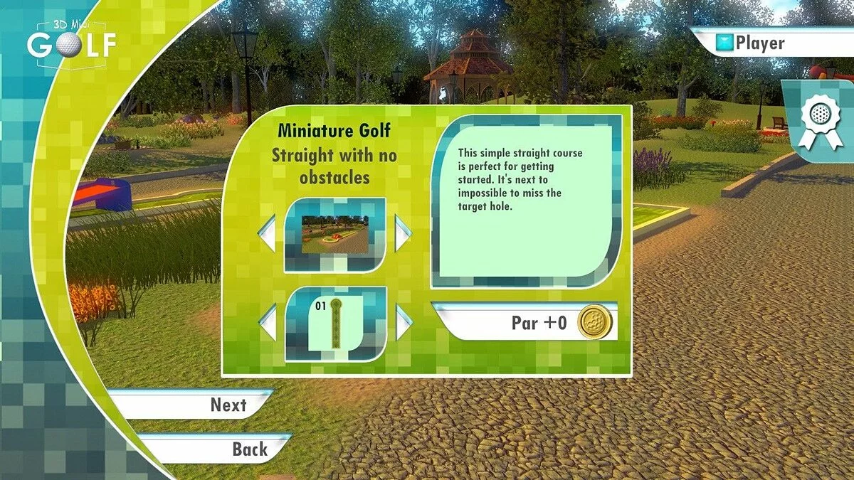 Скриншоты из 3D Mini Golf / Картинка 3
