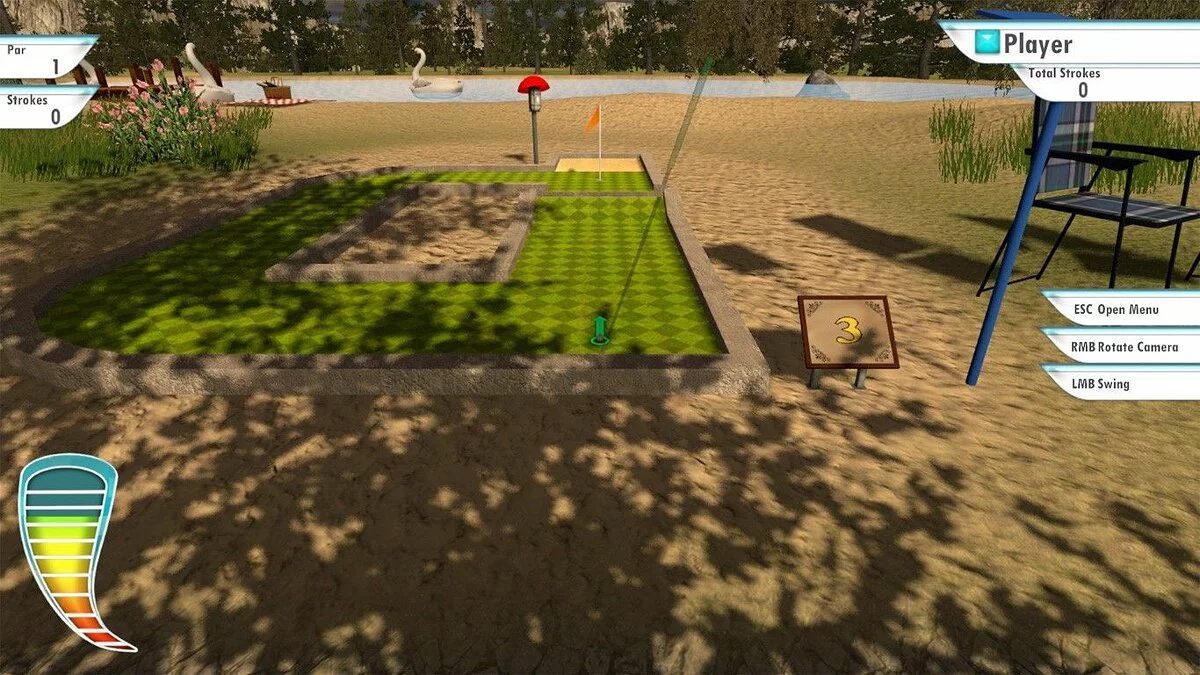 Скриншоты из 3D Mini Golf / Картинка 5