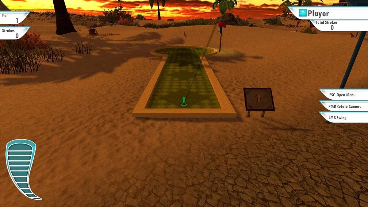 Скриншоты из 3D Mini Golf / Картинка 6