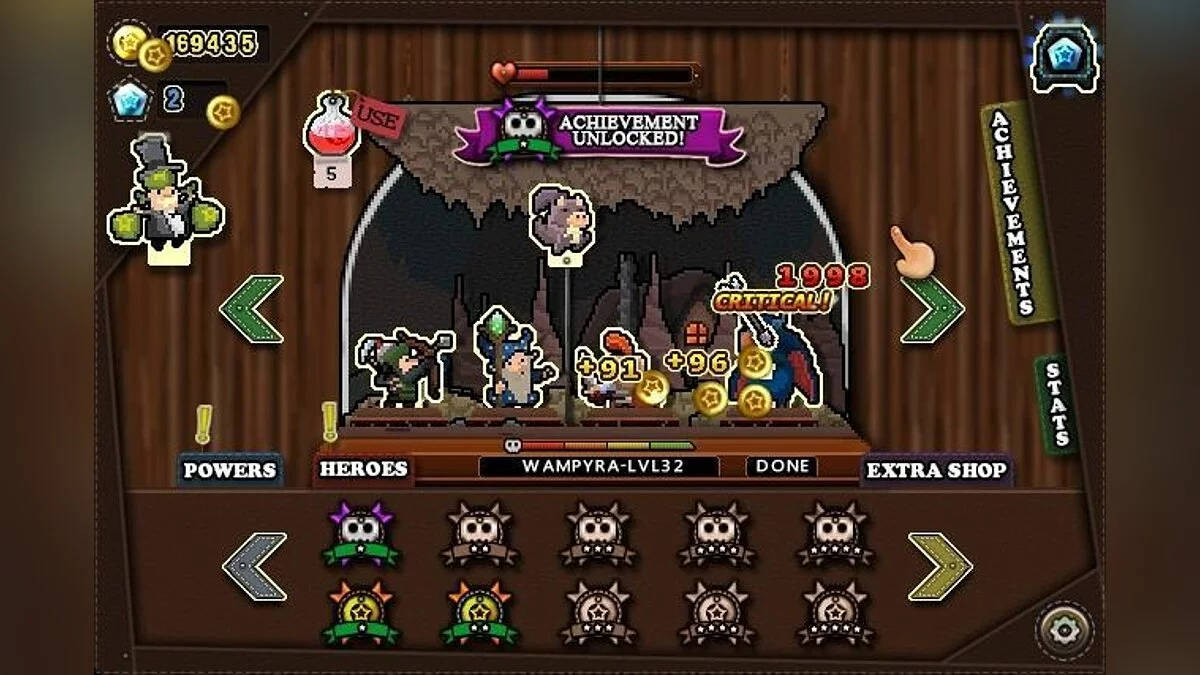 Скриншоты из Tap Heroes / Картинка 4