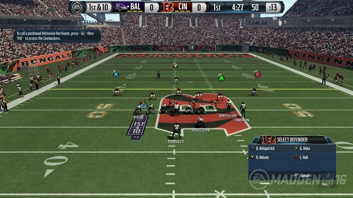 Скриншоты из Madden NFL 16 / Картинка 15