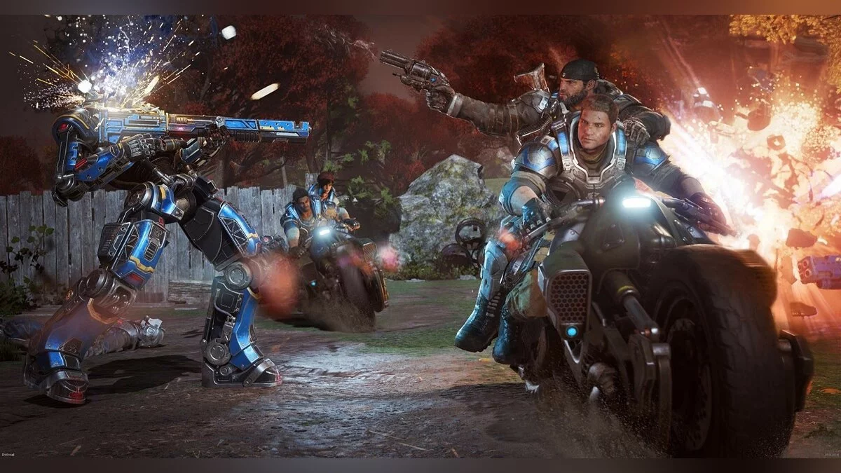 Скриншоты из Gears of War 4 / Картинка 100