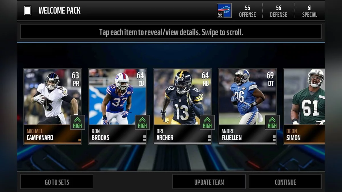 Скриншоты из Madden NFL Mobile / Картинка 13