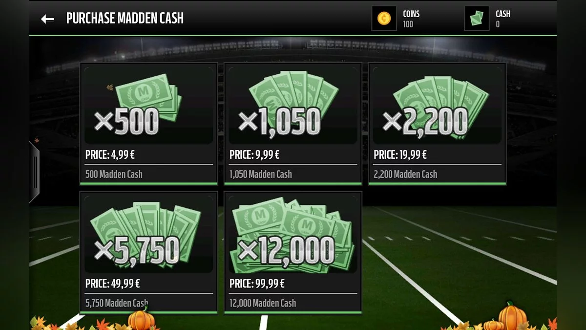 Скриншоты из Madden NFL Mobile / Картинка 16