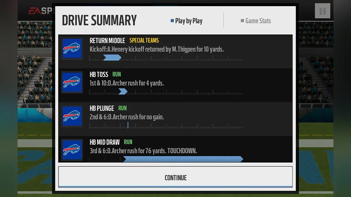 Скриншоты из Madden NFL Mobile / Картинка 33