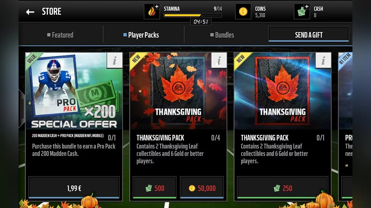 Скриншоты из Madden NFL Mobile / Картинка 39