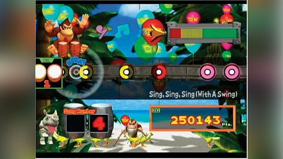 Скриншоты из Donkey Konga / Картинка 2