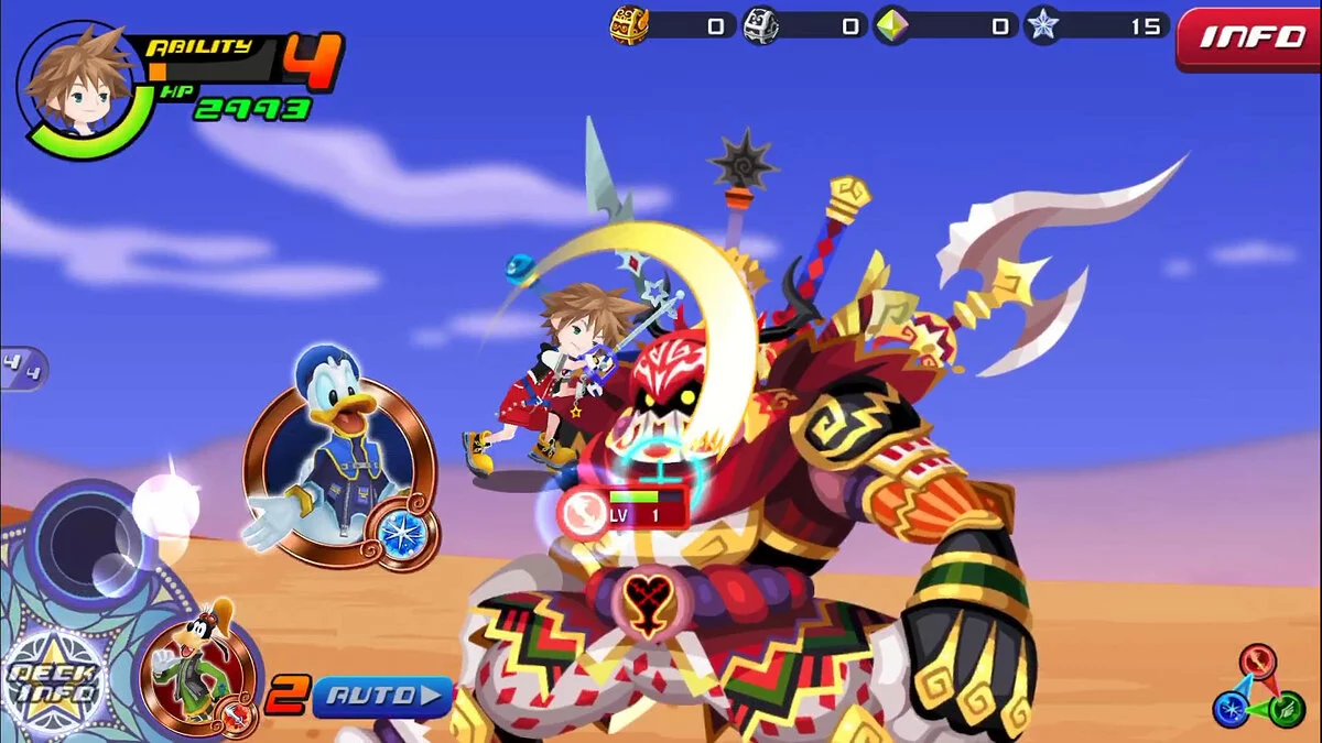 Скриншоты из Kingdom Hearts Unchained X / Картинка 30