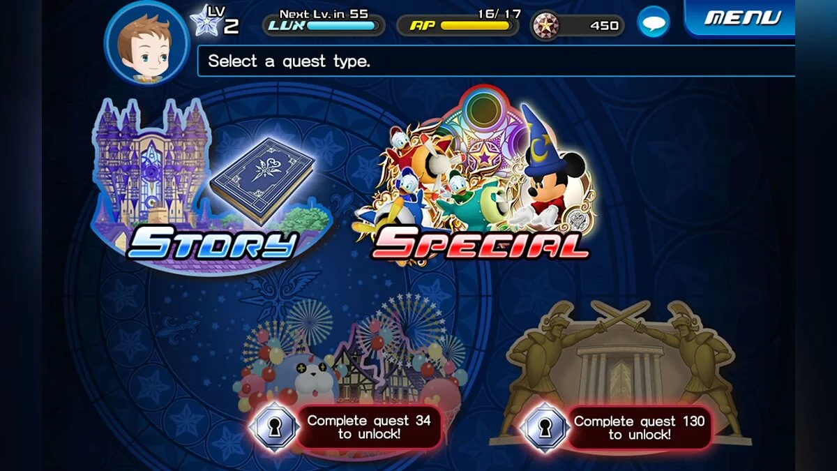 Скриншоты из Kingdom Hearts Unchained X / Картинка 53