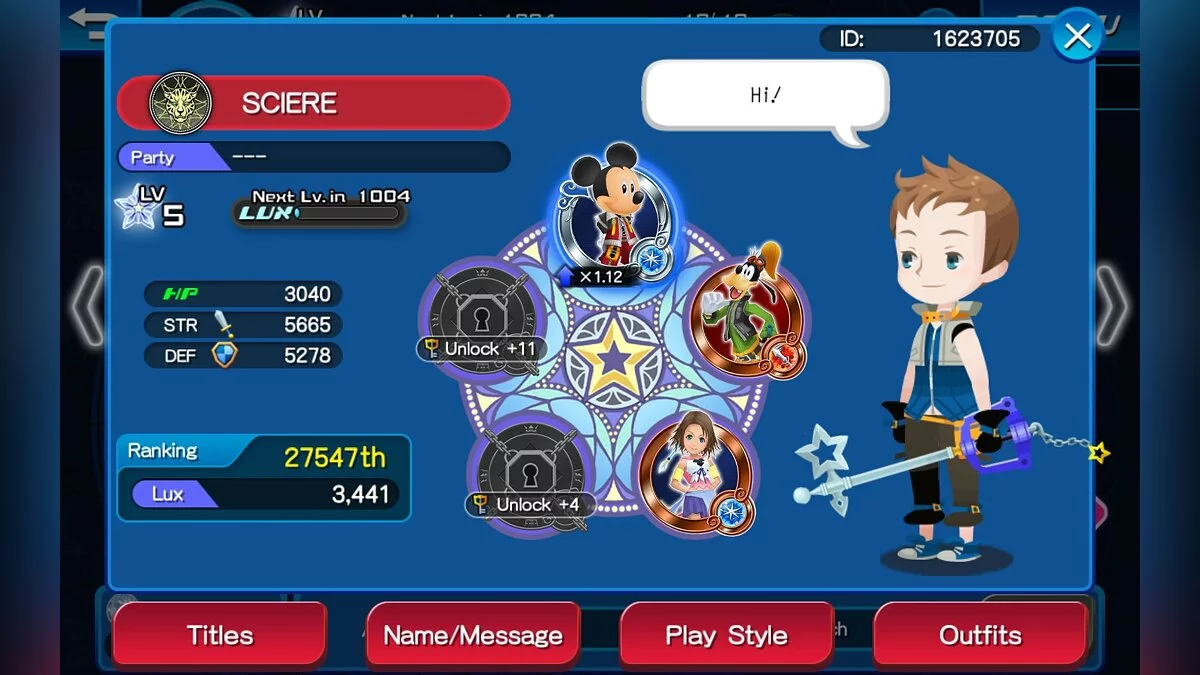 Скриншоты из Kingdom Hearts Unchained X / Картинка 61