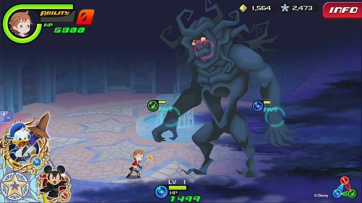 Скриншоты из Kingdom Hearts Unchained X / Картинка 1
