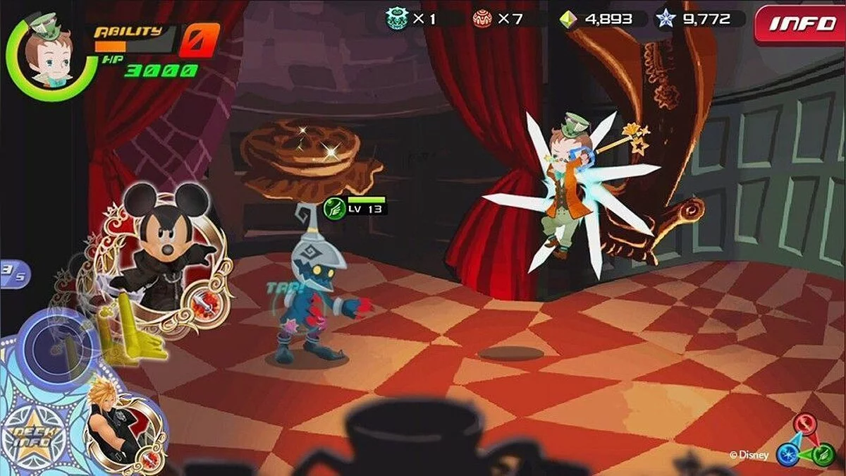 Скриншоты из Kingdom Hearts Unchained X / Картинка 3