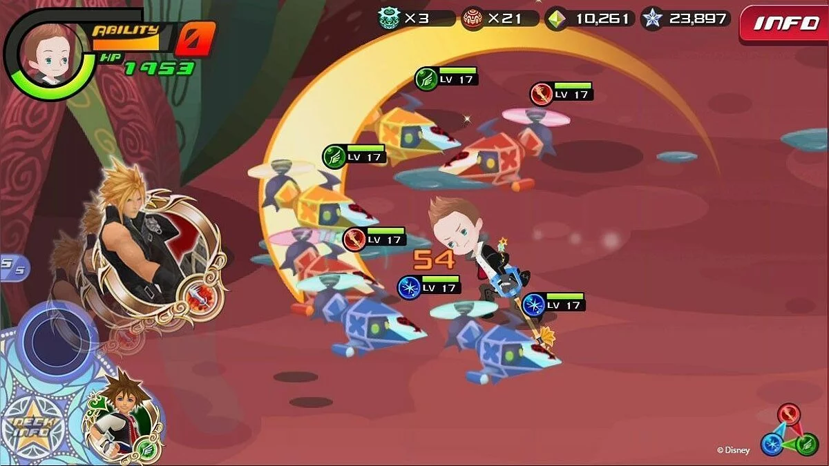 Скриншоты из Kingdom Hearts Unchained X / Картинка 11