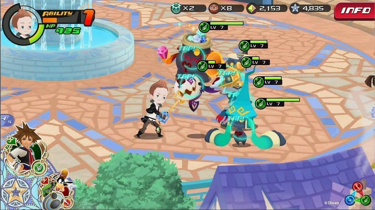 Скриншоты из Kingdom Hearts Unchained X / Картинка 12