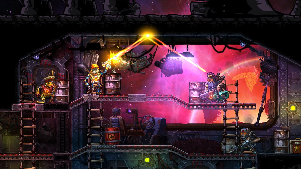 Скриншоты из SteamWorld Heist / Картинка 17