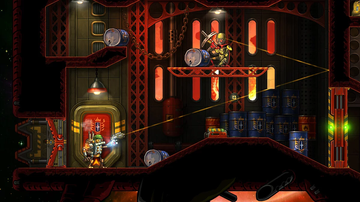 Скриншоты из SteamWorld Heist / Картинка 29