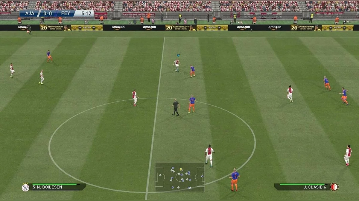 Скриншоты из Pro Evolution Soccer 2016 / Картинка 27