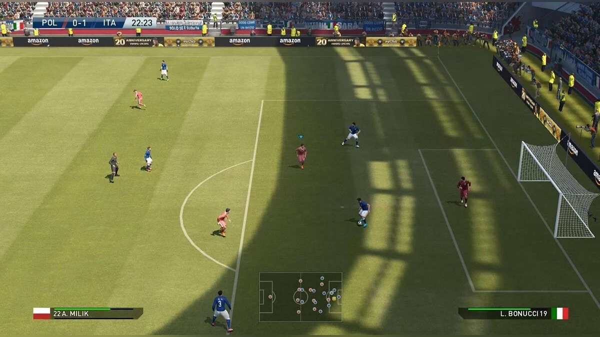 Скриншоты из Pro Evolution Soccer 2016 / Картинка 32