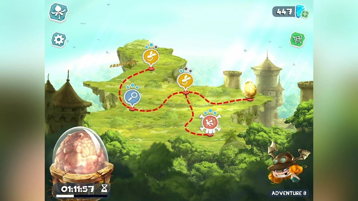 Скриншоты из Rayman Adventures / Картинка 27