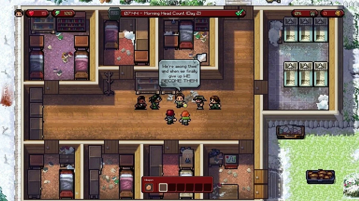 Скриншоты из Escapists: The Walking Dead / Картинка 19