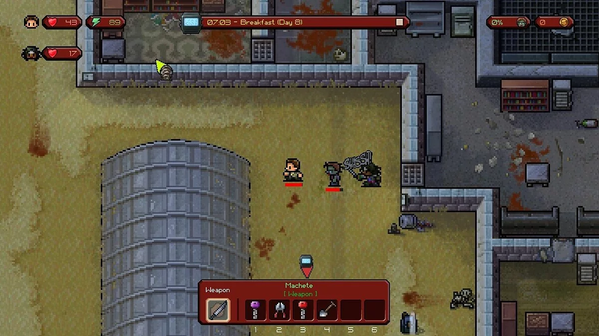 Скриншоты из Escapists: The Walking Dead / Картинка 2
