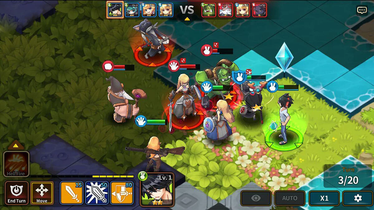 Скриншоты из Fantasy War Tactics / Картинка 6