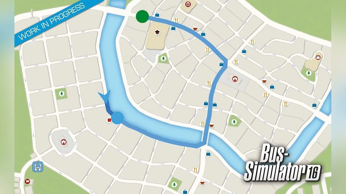 Скриншоты из Bus Simulator 16 / Картинка 7