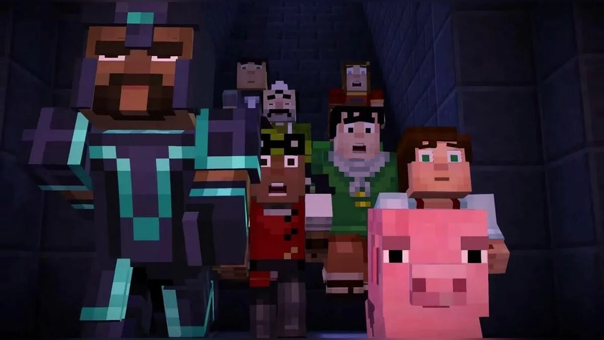 Скриншоты из Minecraft: Story Mode / Картинка 13