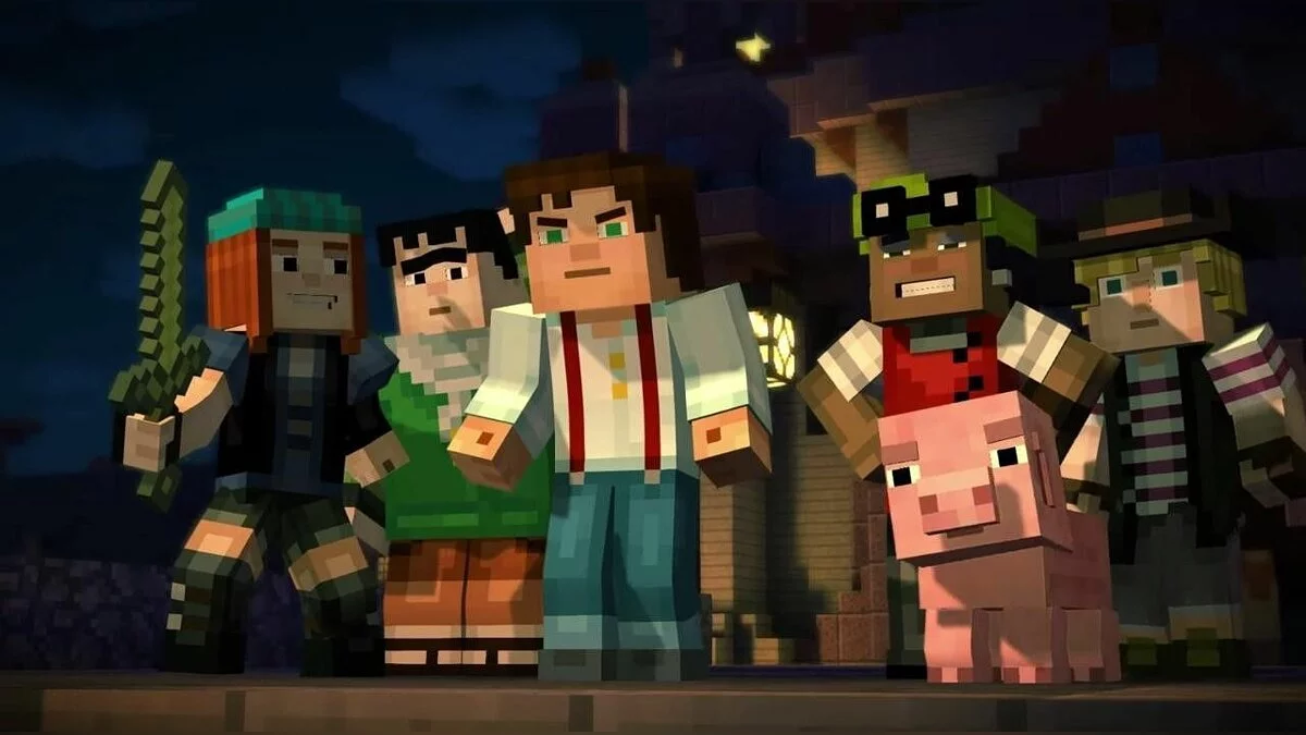 Скриншоты из Minecraft: Story Mode / Картинка 14
