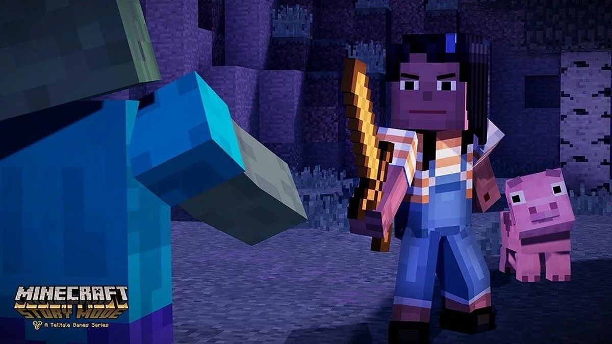 Скриншоты из Minecraft: Story Mode / Картинка 18