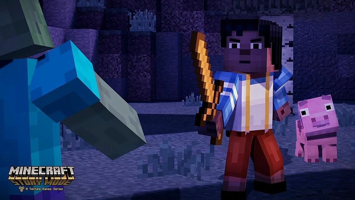 Скриншоты из Minecraft: Story Mode / Картинка 19