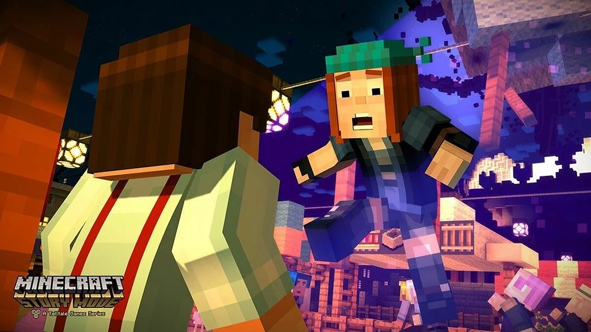 Скриншоты из Minecraft: Story Mode / Картинка 20