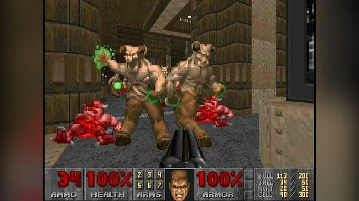 Скриншоты из DOOM 2 / Картинка 25