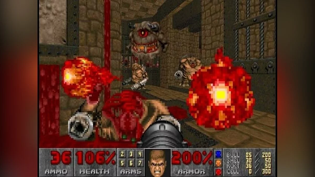 Скриншоты из DOOM 2 / Картинка 29