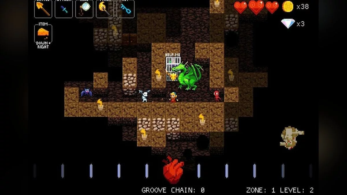 Скриншоты из Crypt of the NecroDancer / Картинка 13