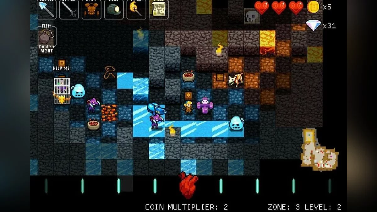 Скриншоты из Crypt of the NecroDancer / Картинка 14