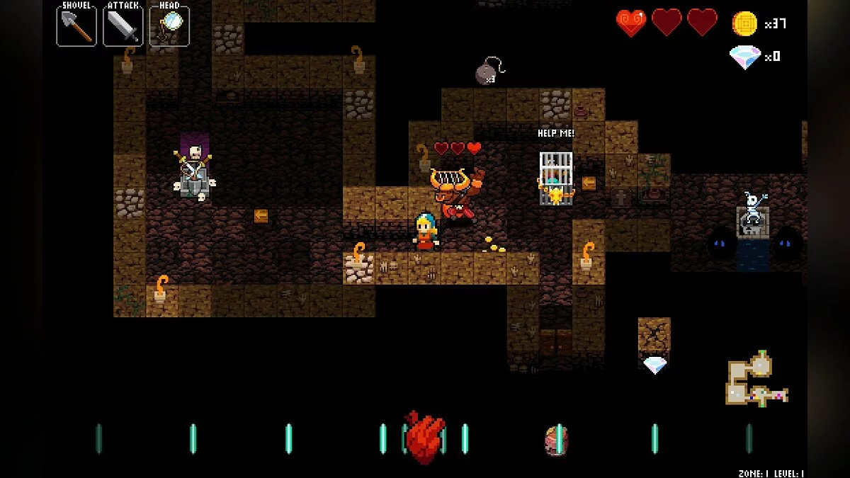 Скриншоты из Crypt of the NecroDancer / Картинка 19